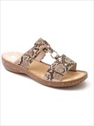 Rieker Velcrosandal. 628P9-20
